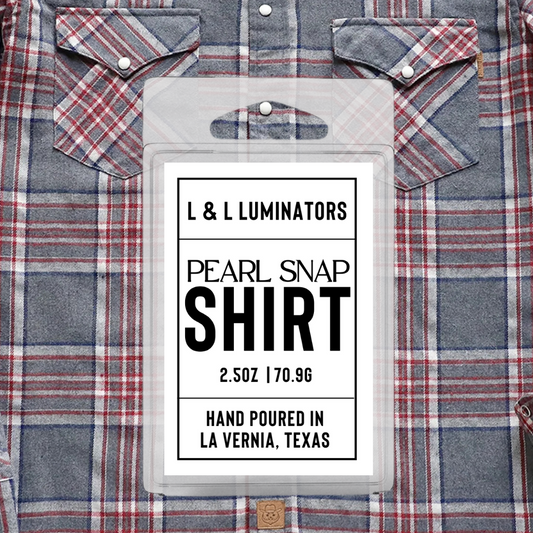 Pearl Snap Shirt Wax Melt